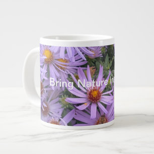 Lilac Flower Jumbo Speciality Mug