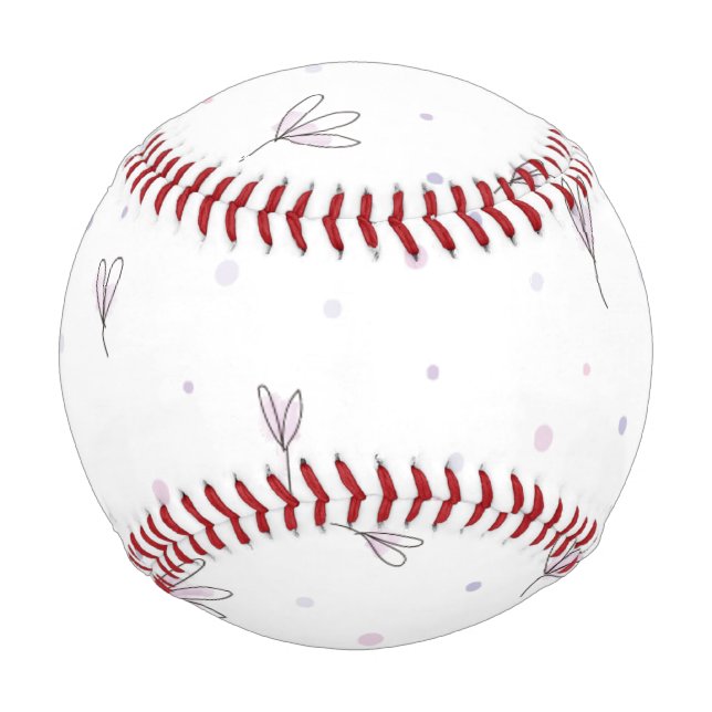 Lilac Flowers Baseball (Front)
