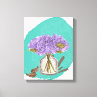 lilac flowers - floral wall art - 11x14 inches