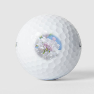 Lilac Flowers Golf Balls