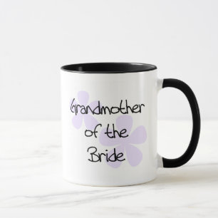 Lilac Flowers Grandmother of Bride Mug