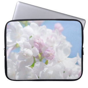 Lilac Flowers Laptop Sleeve