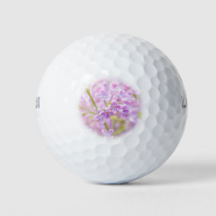 Lilac Flowers Mist Golf Balls
