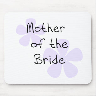 Lilac Flowers Mother of Bride Mouse Mat