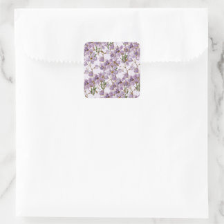 Lilac Garden Floral Decor Sticker