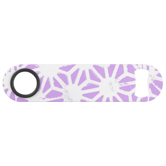 Lilac geometric pattern (Front (Horizontal))
