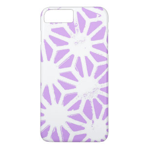 Lilac geometric pattern iPhone 8 plus/7 plus case