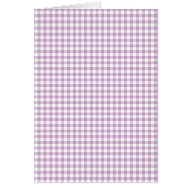 Lilac Gingham (Front)