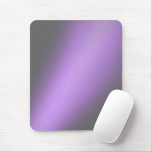 Lilac Grey moonlight ombre Mouse Mat