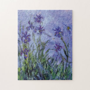Lilac Irises by Claude Monet Puzzle
