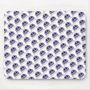 Lilac Jellyfriend Cartoon Mouse Mat