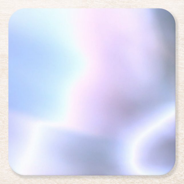 Lilac Lights Paper Coaster (Front)