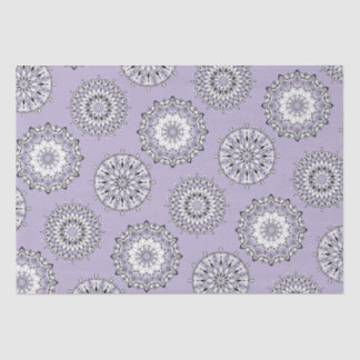 Lilac Mandalas Tissue Paper