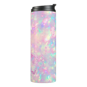 lilac opal design thermal tumbler