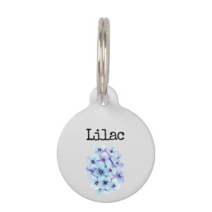 Lilac Pet Tag