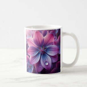 Lilac Pink and Purple Spring Flower Coffee Mug