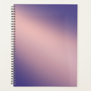 Lilac Pink moonlight ombre effect Planner