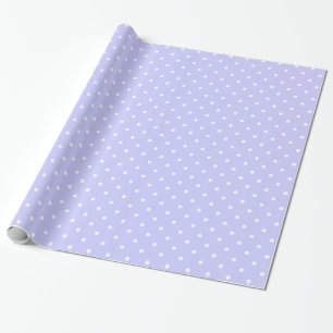 Lilac Polka Dots Wrapping Paper