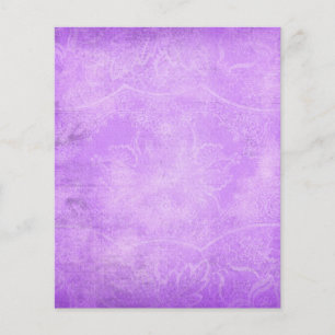 Lilac & Purple Aged Patterned Scrapbook Paper