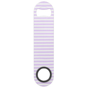 Lilac purple and white candy stripes