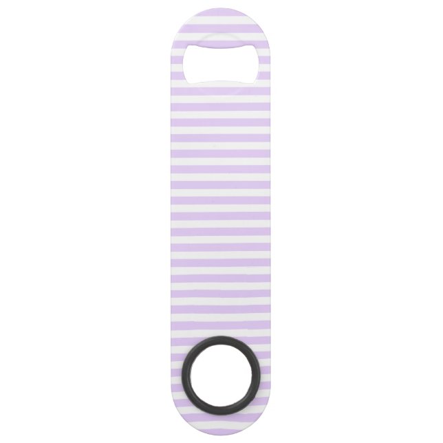 Lilac purple and white candy stripes (Front)