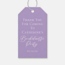Lilac Purple Bachelorette Party Personalised