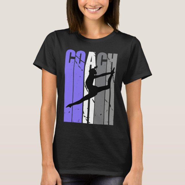 Lilac Purple Dance Coach Dance Instructor Dancer D T-Shirt (Front)