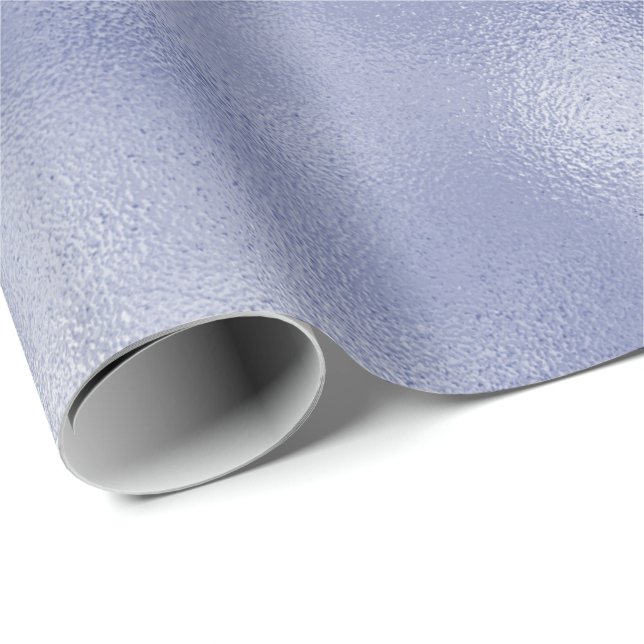 Lilac Purple Glam Wrapping Paper (Roll Corner)