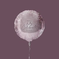 Lilac purple glitter elegant birthday party decor
