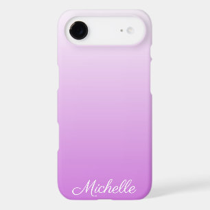 Lilac purple ombre personalized name