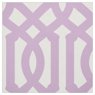 Lilac Purple Trellis Large Scale Fabric