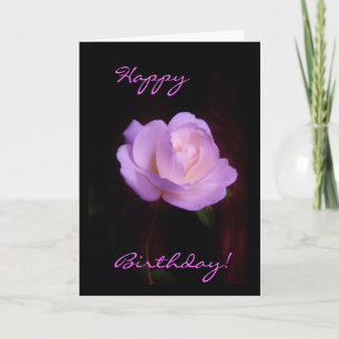 Lilac Rose Card