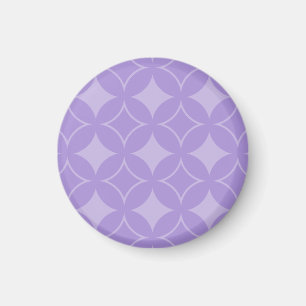 Lilac shippo pattern magnet