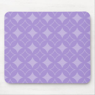 Lilac shippo pattern mouse mat