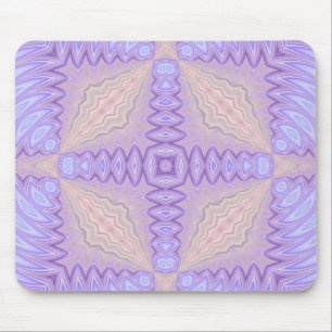 Lilac Silk Abstract Two Christmas Gift Mouse Mat