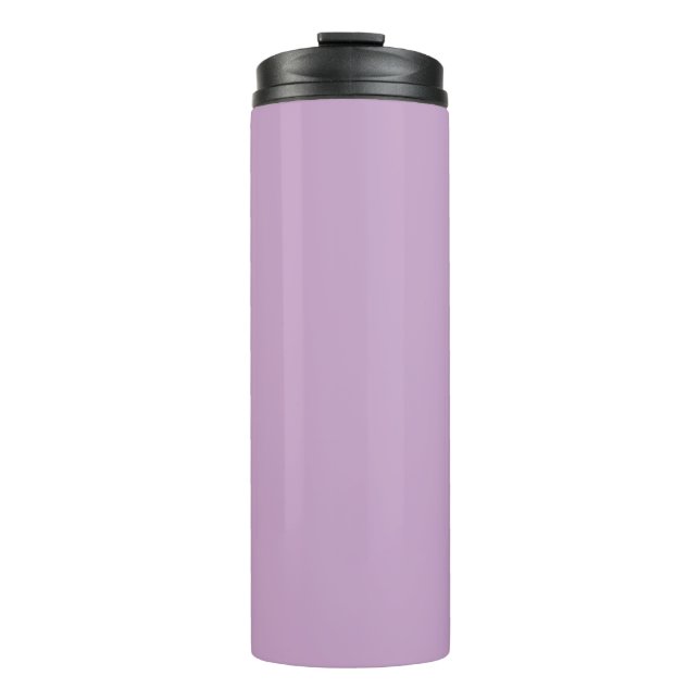 Lilac Solid Color Thermal Tumbler (Front)