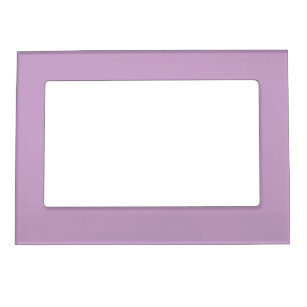 Lilac Solid Colour Magnetic Frame