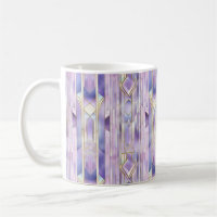 Lilac Stained Glass Elegance