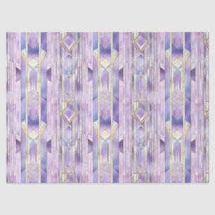 Lilac Stained Glass Elegance Tissue Paper