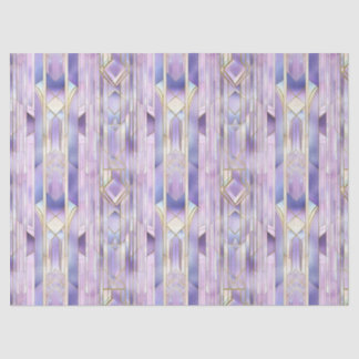 Lilac Stained Glass Elegance Tissue Paper