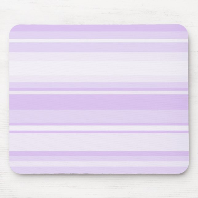 Lilac stripes mouse mat (Front)
