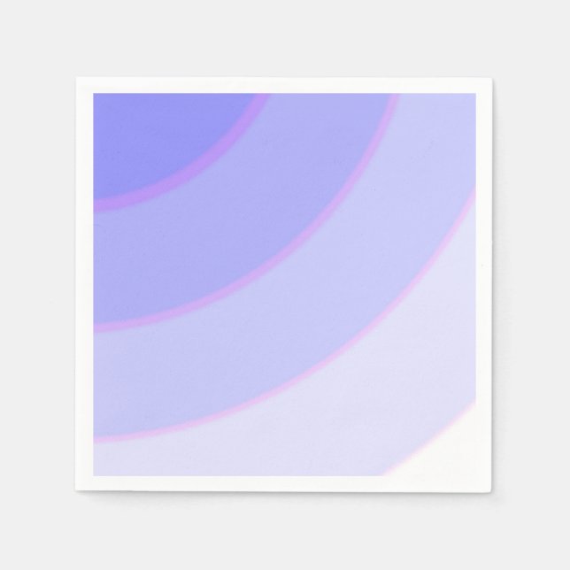 Lilac Swirls Paper Napkin (Front)