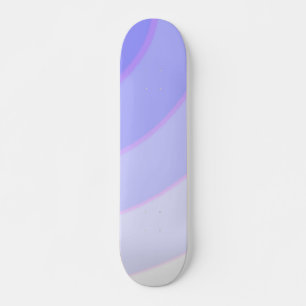 Lilac Swirls Skateboard