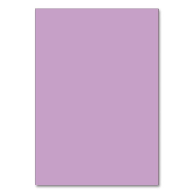 Lilac Table Card (Front)
