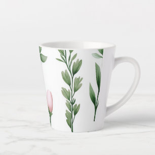 Lilac Tulip Coffee Cup