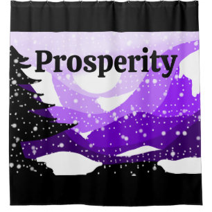 Lilac Valley Shower Curtain