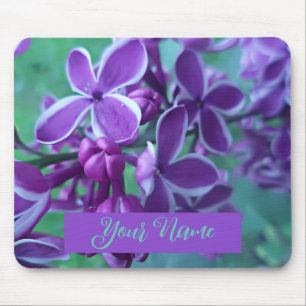 Lilac variety of colors mouse mat