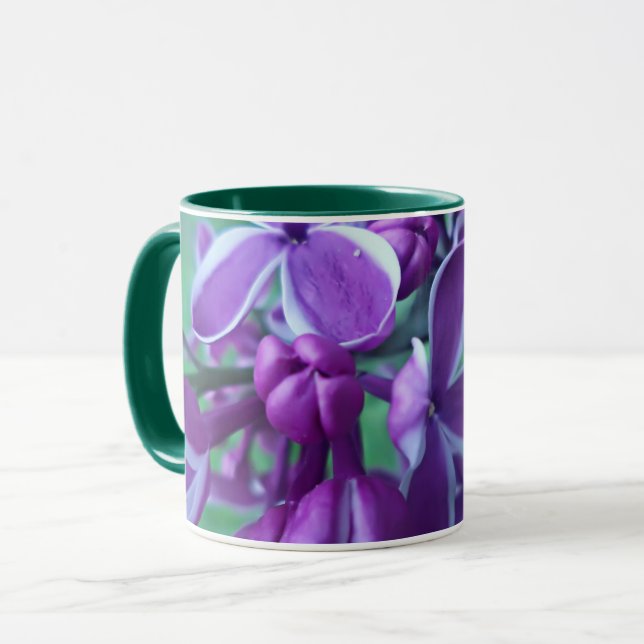 Lilac variety of colours  mug (Front Left)