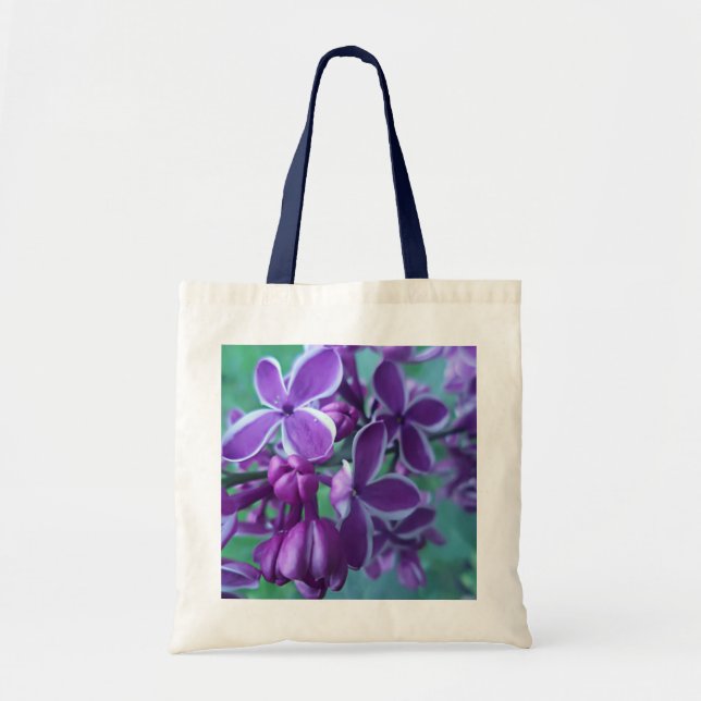 Lilac variety of colours  tote bag (Front)