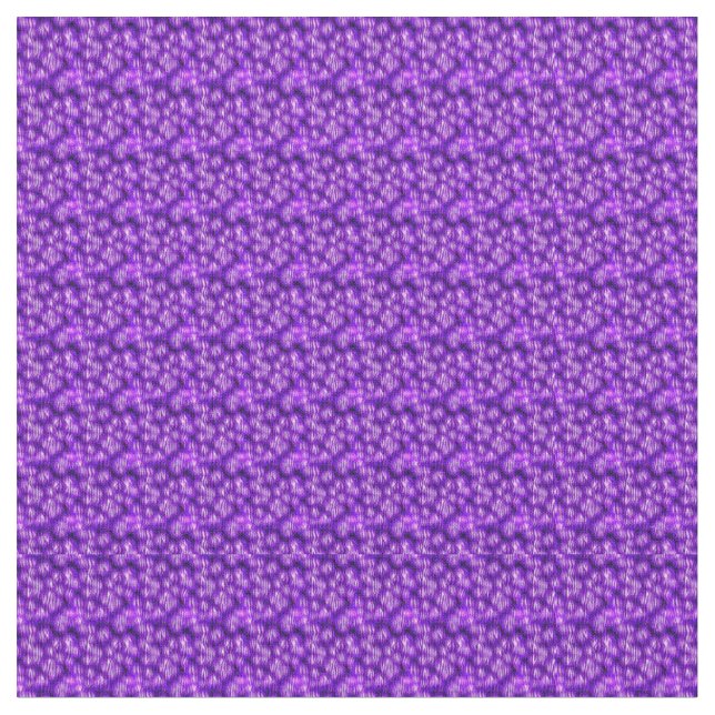 Lilac Vines Combed Cotton Fabric (Close Up)